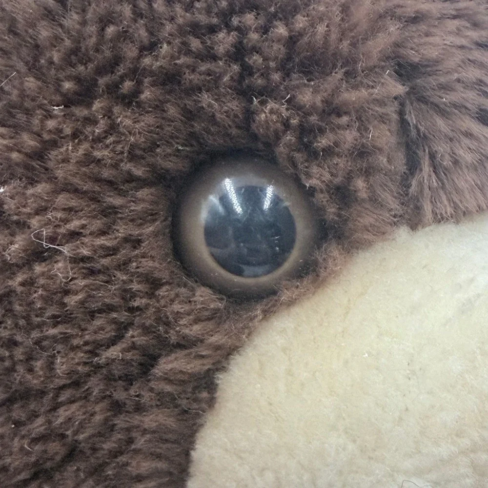 Vintage Dae Woo Los Angeles Brown Teddy Bear Plush 14